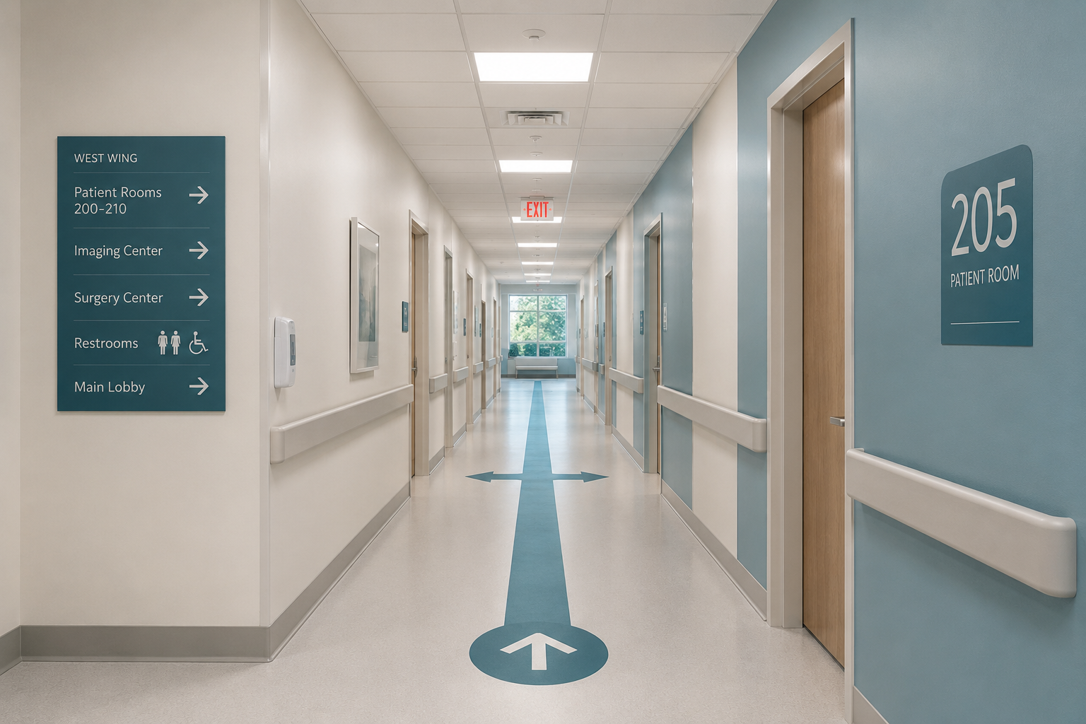 Directional signage and wayfinding graphics in South Jersey NJ